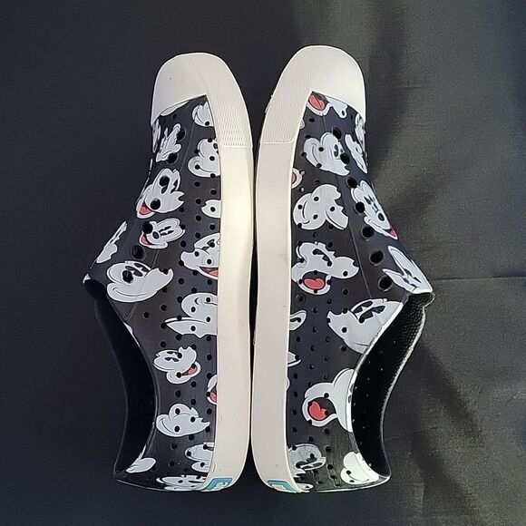 BRAND NEW DISNEY NATIVE SHOES MICKEY MOUSE ALL OVER PRINT - Picture 8 of 16